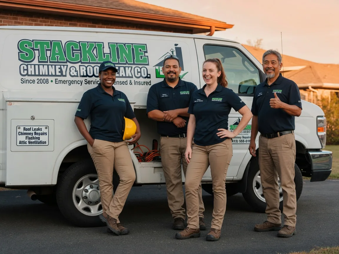 Chimney flashing repair company in Axton, VA